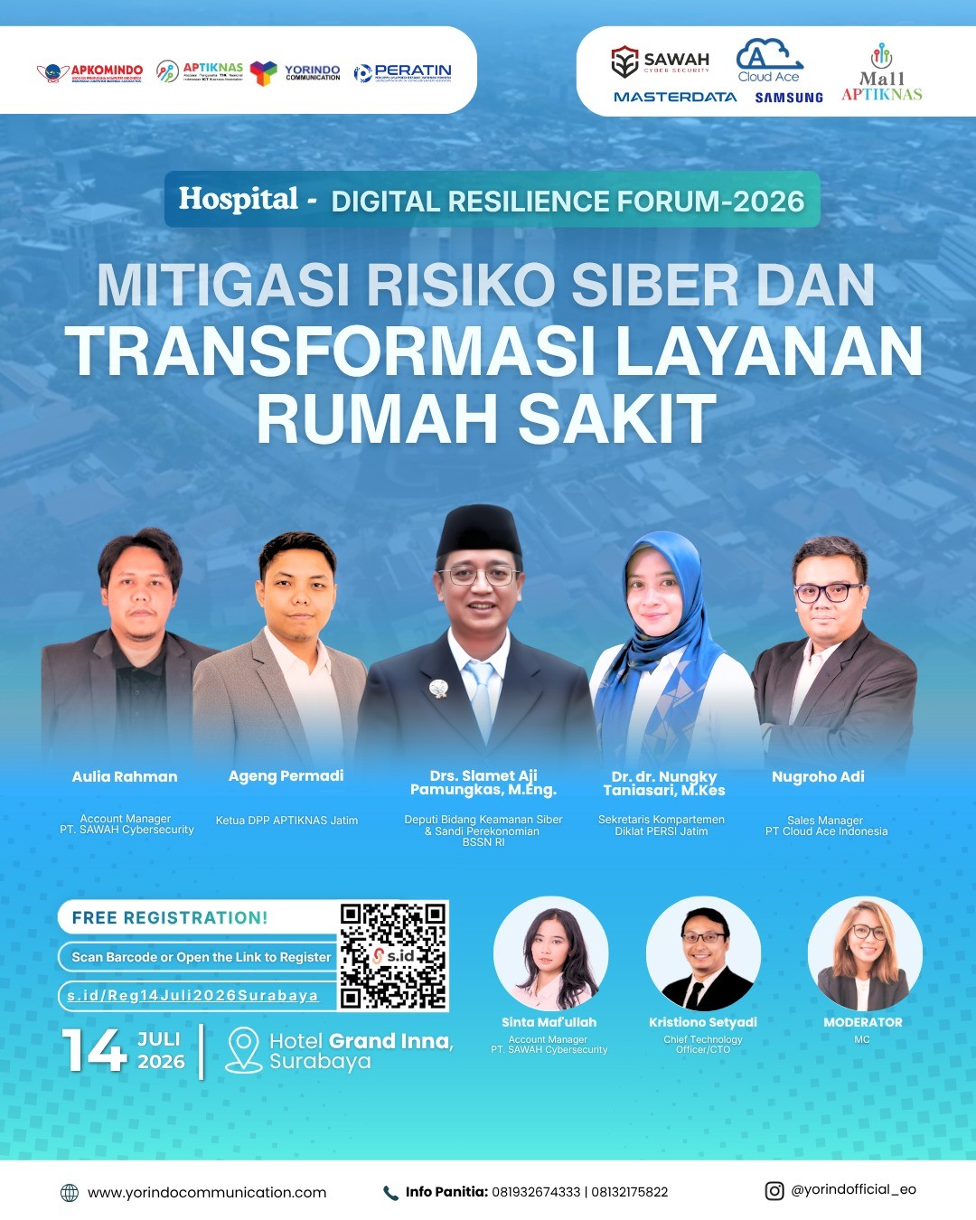 Digital Resilience Forum 2026: Mitigasi Risiko Siber dan Transformasi Layanan Rumah Sakit